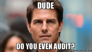 Dude, Do you even audit? 🧐